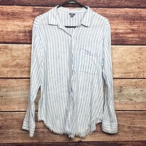 Aerie Striped Blouse